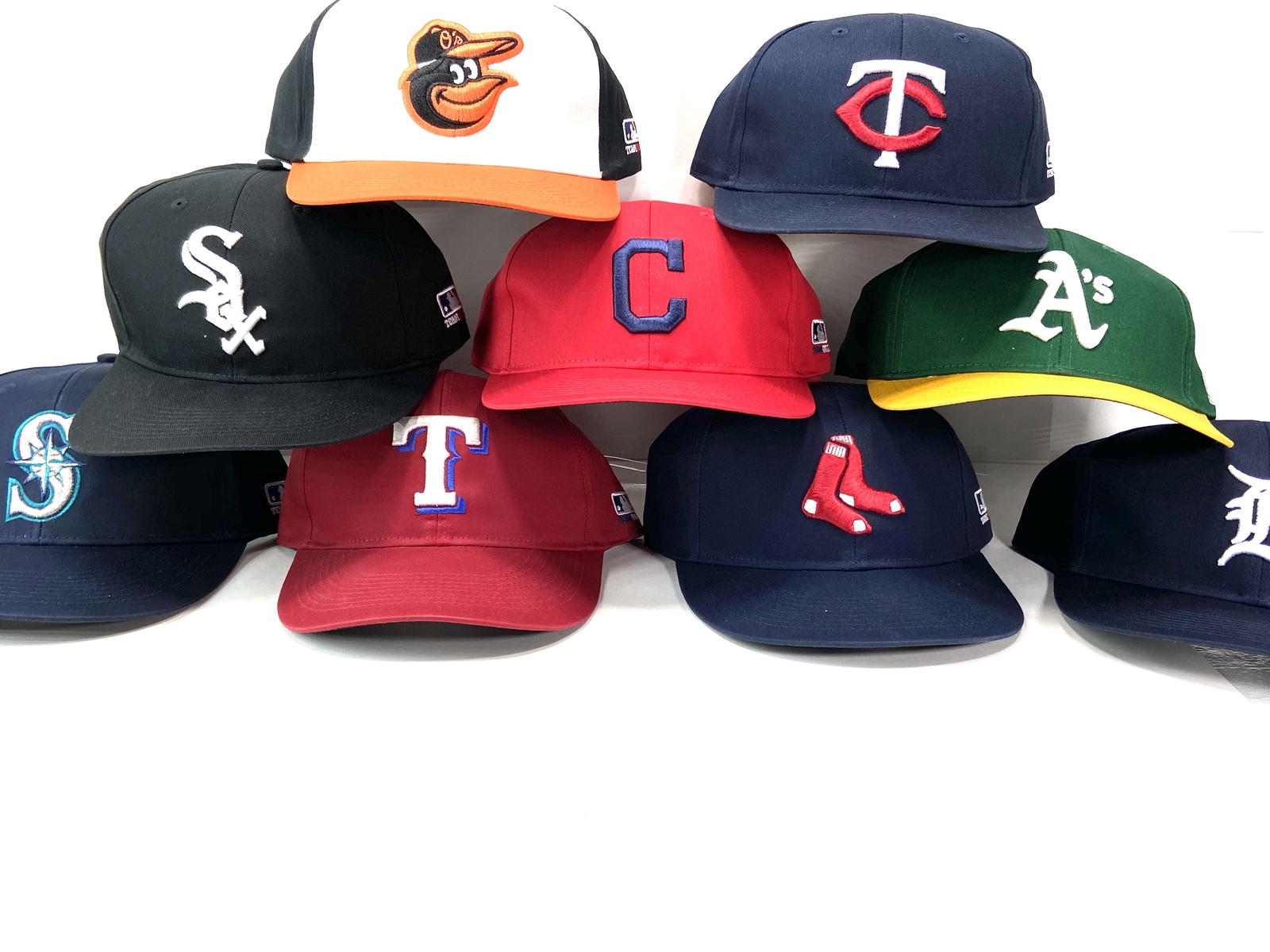 MLB American League Replica M-300 Caps (New) by Outdoor Cap
