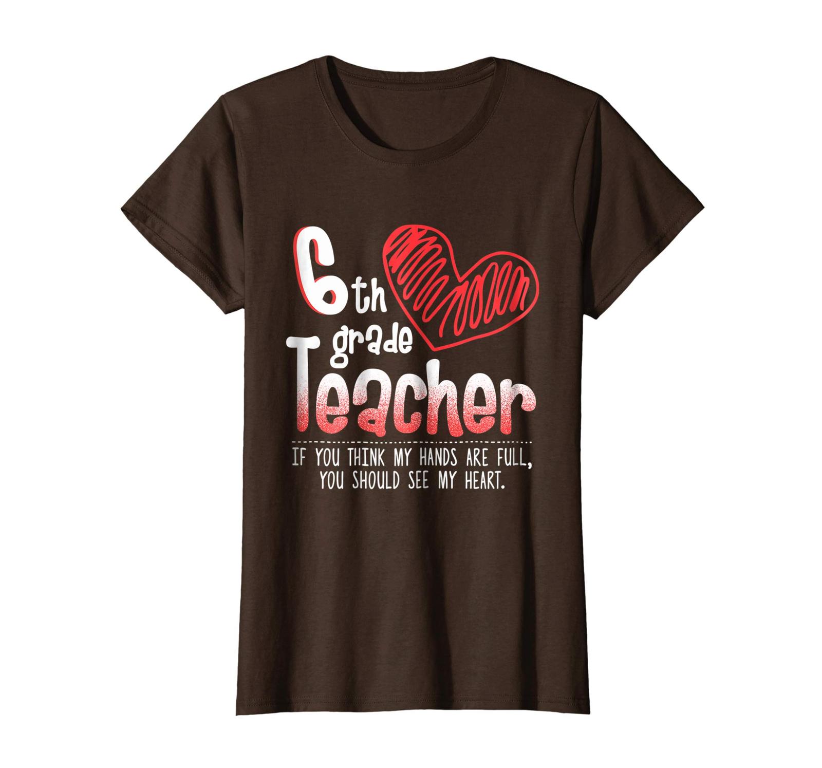 Teacher Style 6th Grade Teacher Shirt Funny Teacher Gift Shirts Wowen