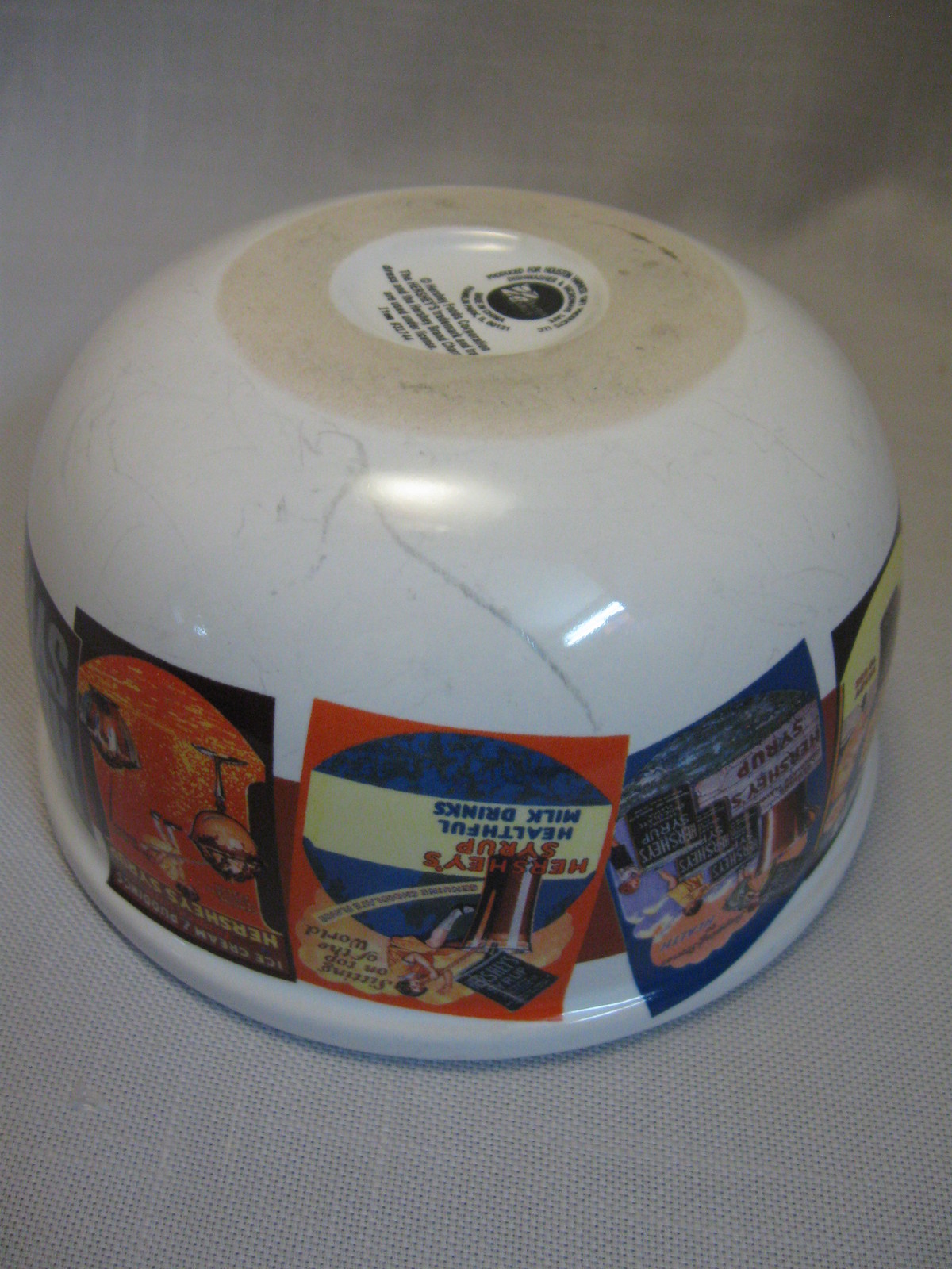 Bowls Hersey's Cereal Ice Cream Soup Syrup Bowl Vintage Nostalgic