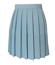 Women`s Japan School Plus Size Plain Pleated Summer Skirts (2XL Waist 32... - $21.77