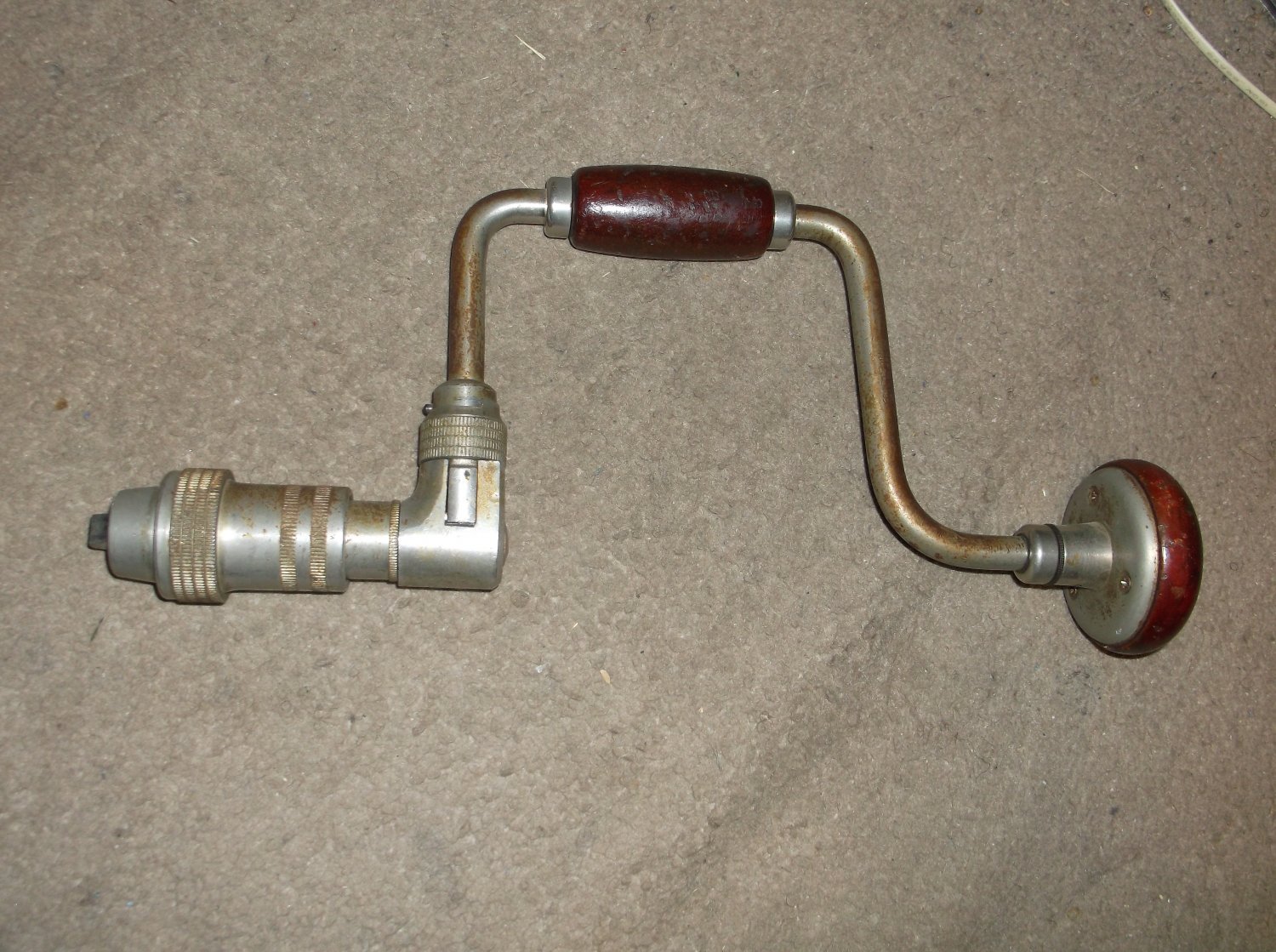 Vintage CRAFTSMAN 10 RATCHET REVERSIBLE HAND DRILL BRACE Other