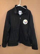 Pittsburgh Steelers NFL Men’s Full-Zip Soft Shell Jacket Black Large - $29.99