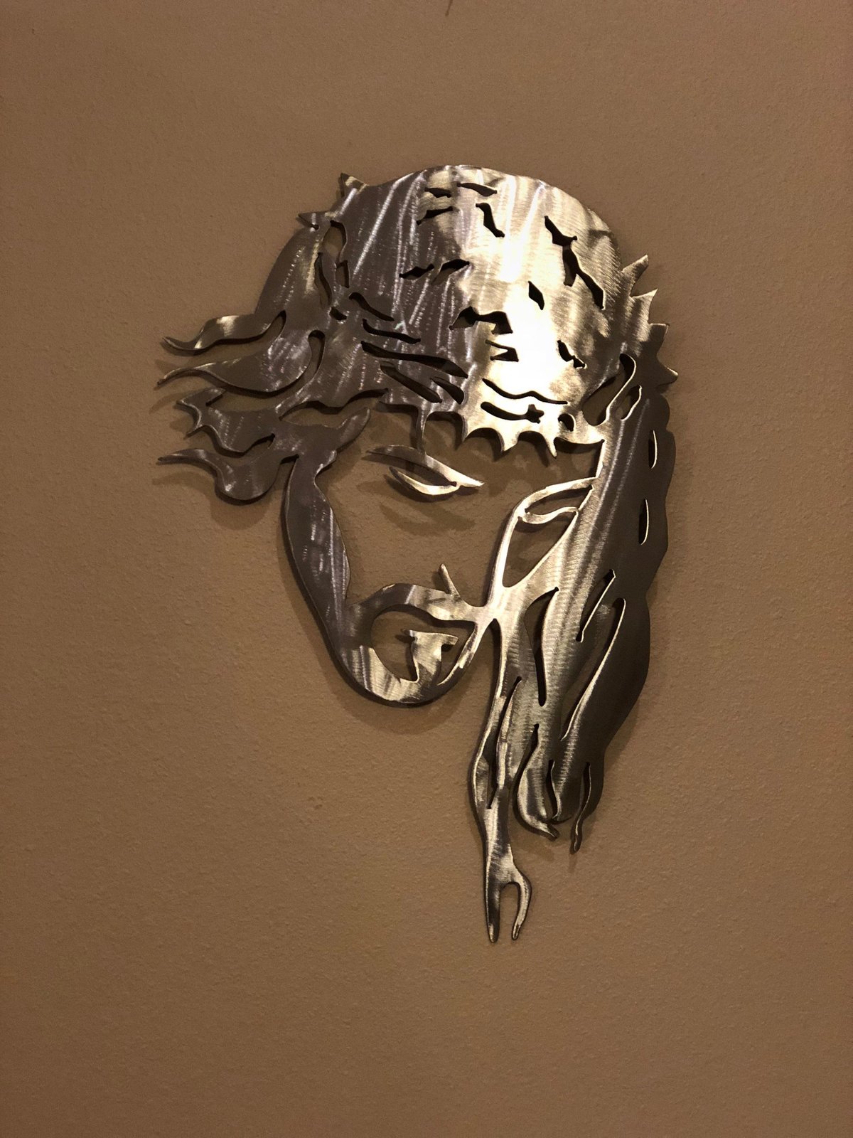 Jesus Metal Art Metal Wall Decor Sculptures & Figurines