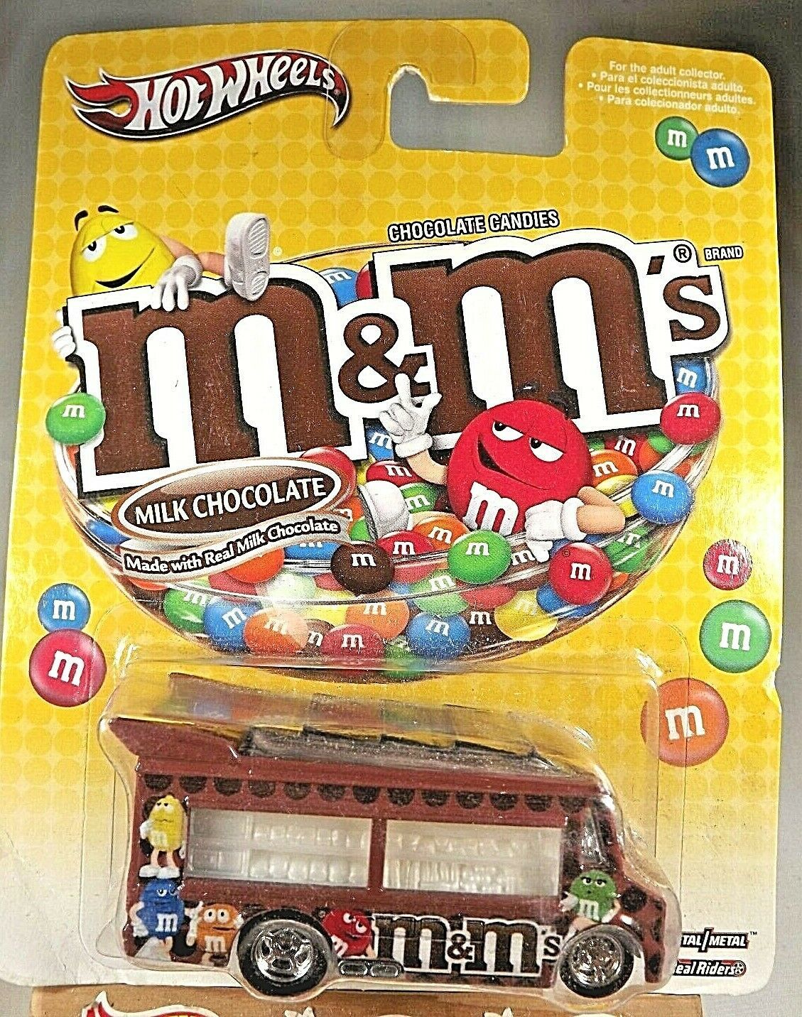 hot wheels m&m drag bus