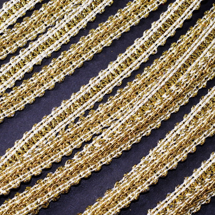 METALLIC GOLD GIMP TRIM Price for 2yds NEW