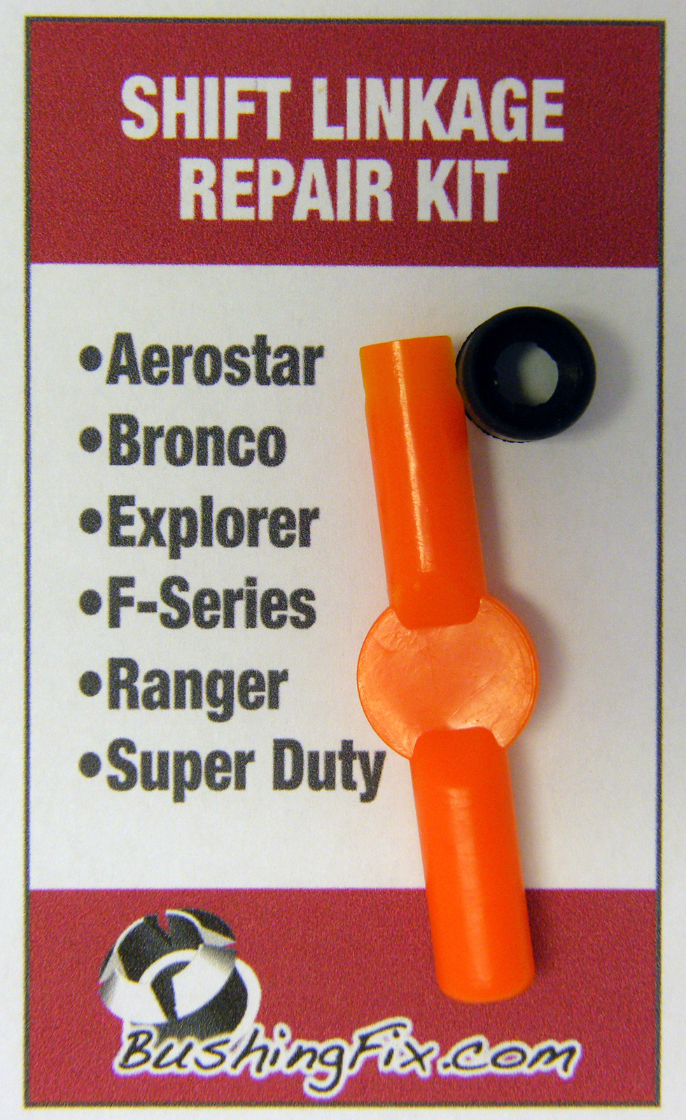 Transmission Shift Bushing Kit Ford Shift Linkage Bushing Kit - 2PC Column Shift Cable Retainer For E-Series & F-Series 1997-2014 Shift Cable Repair - Foto 2