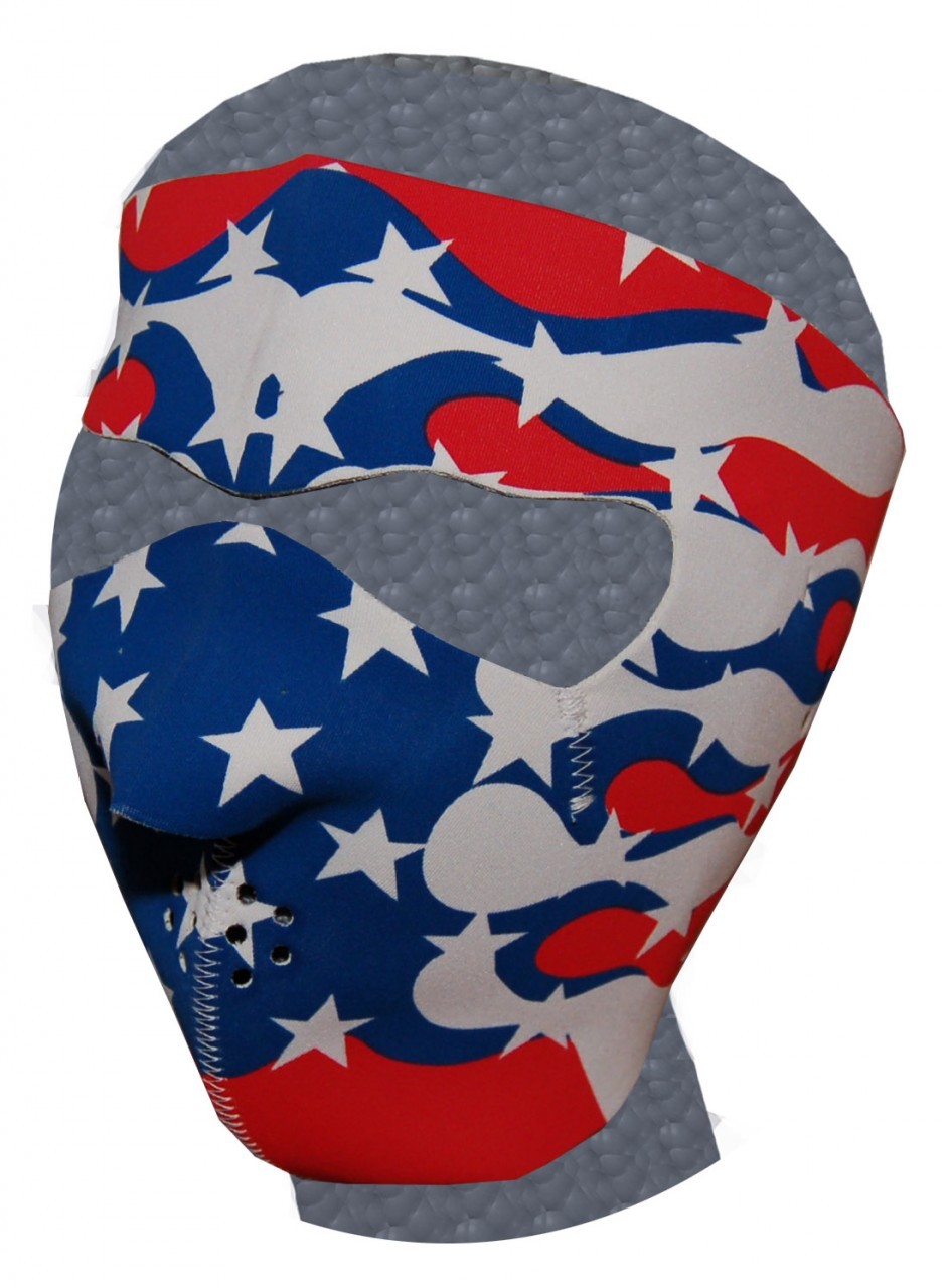 American Flame Neoprene Face Mask - $10.99
