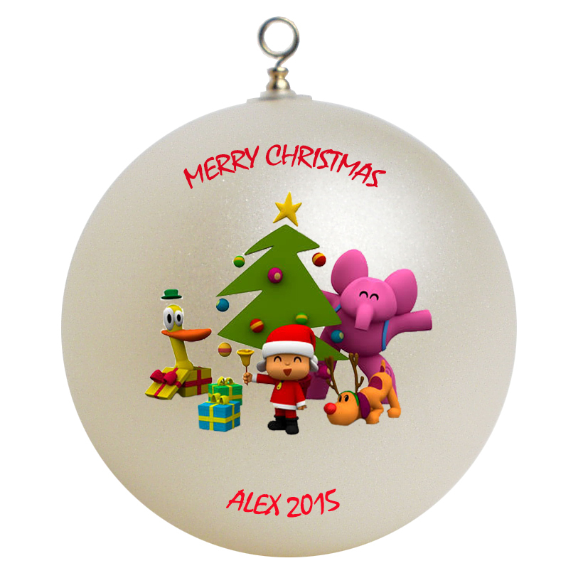 Personalized Pocoyo Christmas Ornament Gift