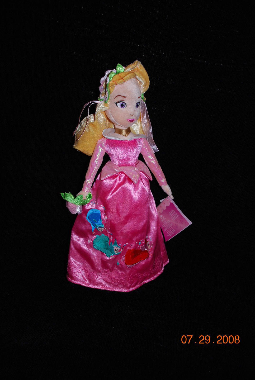 plush disney princess doll