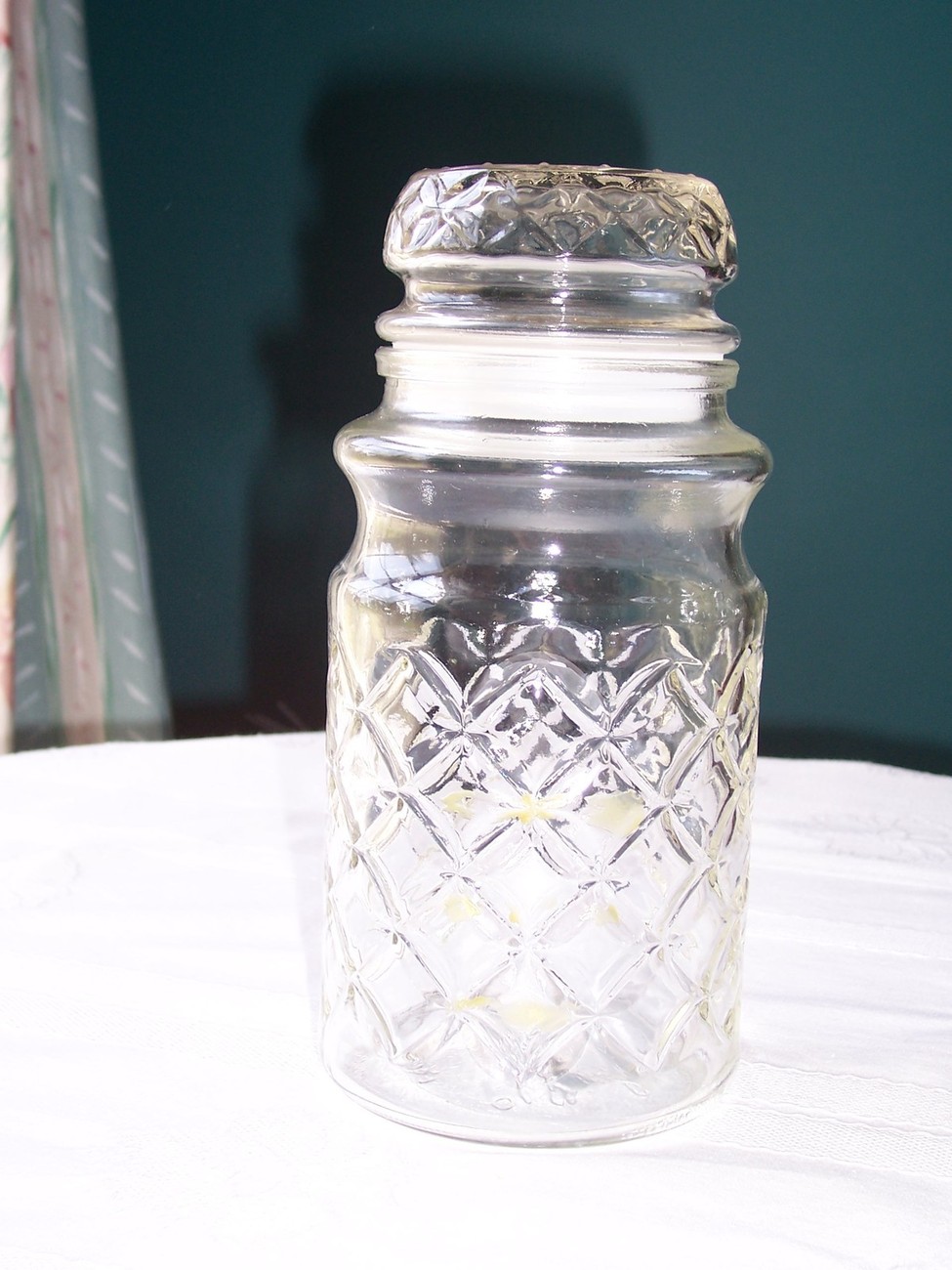 Mr Peanut Glass jar Vintage 1970's Other