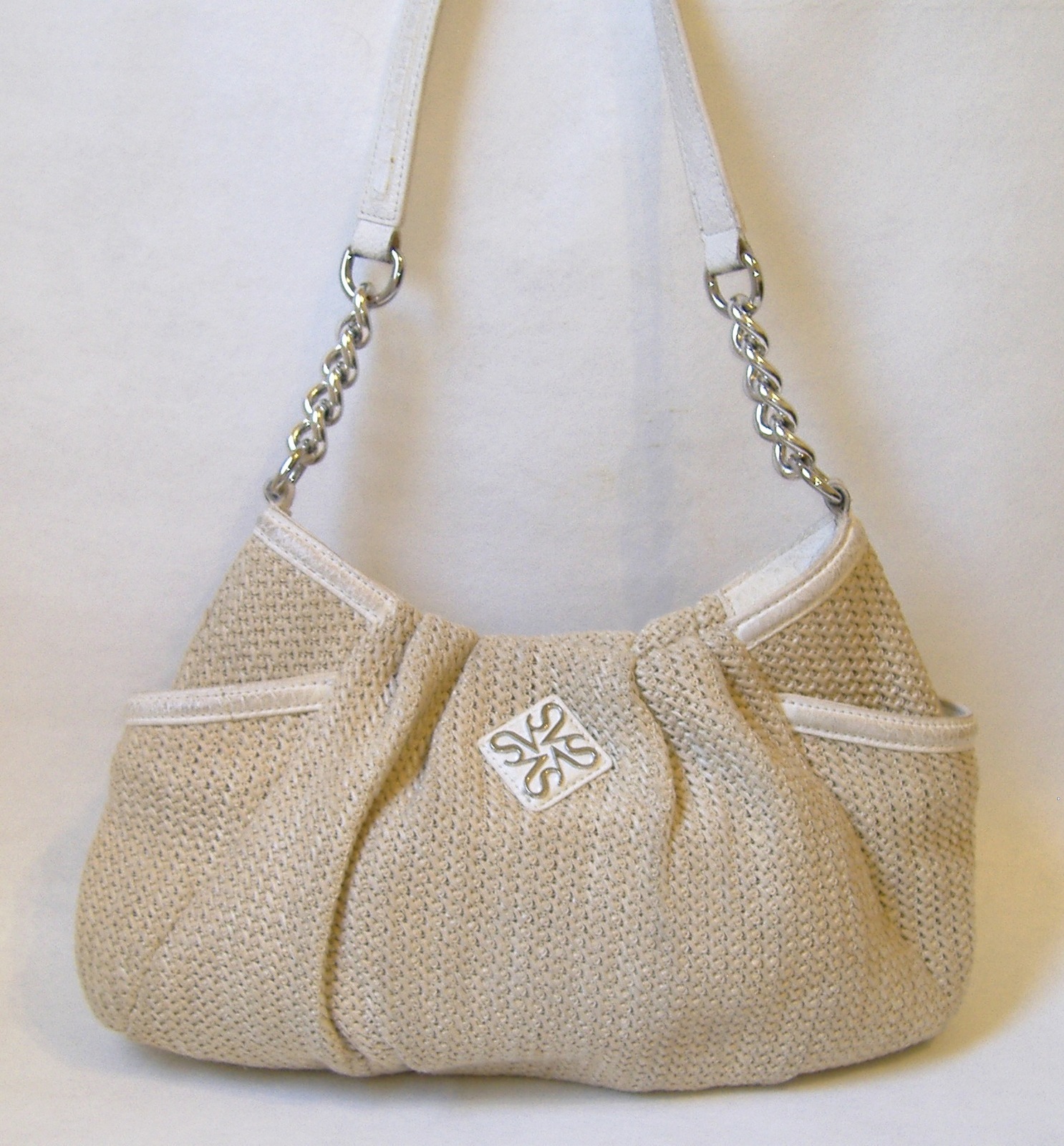 vera wang white purse