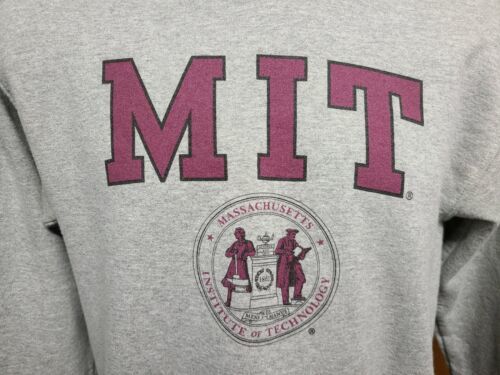 MIT Massachusetts Institute of Technology Adult Small Gray Hoodie ...
