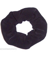 Black Simply Silky Hair Scrunchie Scrunchies by Sherry Ponytail Holder  - $6.99