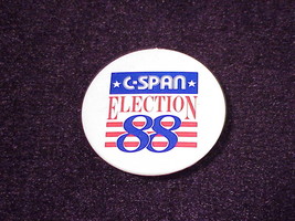 C-SPAN Election 88 Pinback Button, Pin, CSPAN - $5.95