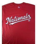 Washington Nationals 2018 MLB Youth Lg. Cool Base Tee (New) By Majestic - $14.99