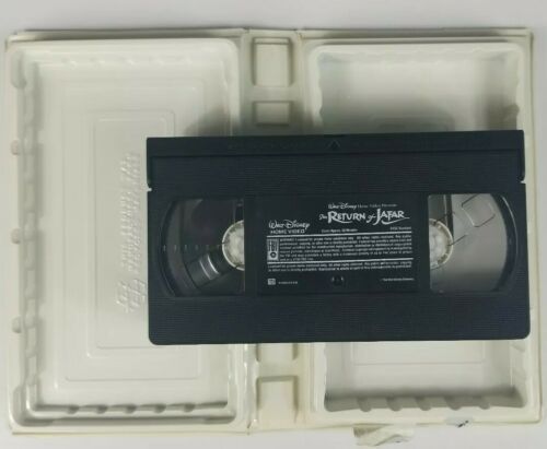 The Return of Jafar VHS Clamshell Disney Movie 1994 - VHS Tapes