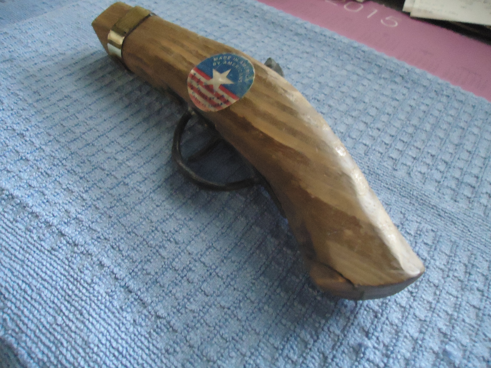 PARRIS OLD WOOD FLINTLOCK CAP GUN SAVANNAH, TN, U.S.A. MADE IN AMERICA