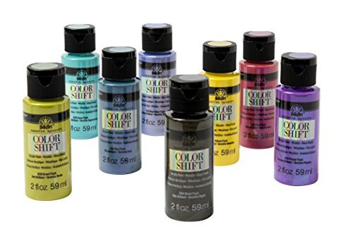 FolkArt PROMOCS8 Color Shift Chameleon Paint Set, 2 oz - Acrylic Paint