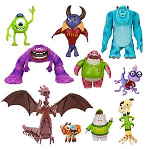 Disney/Pixar Monsters University Deluxe Action Figure Set 10-Pack [Toy ...