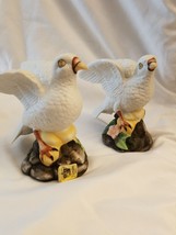 Vintage Flambro Dove Figurines Porcelain - Boxed Pair - $14.80