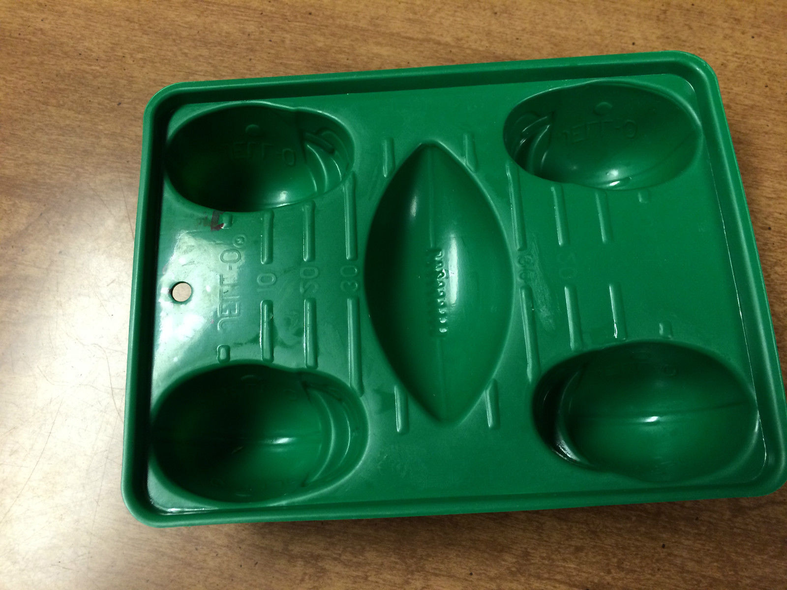 JELLO Jigglers Football Mold TrayPlay Doh Mold, Crafts, Candles
