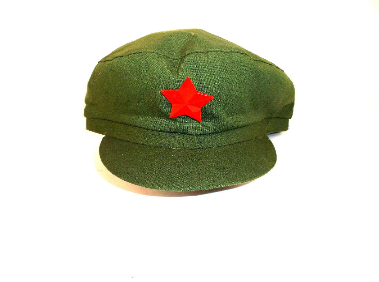 Chinese Military Issue PLA Cap Green Army Hat With Red Star Pin From     57 