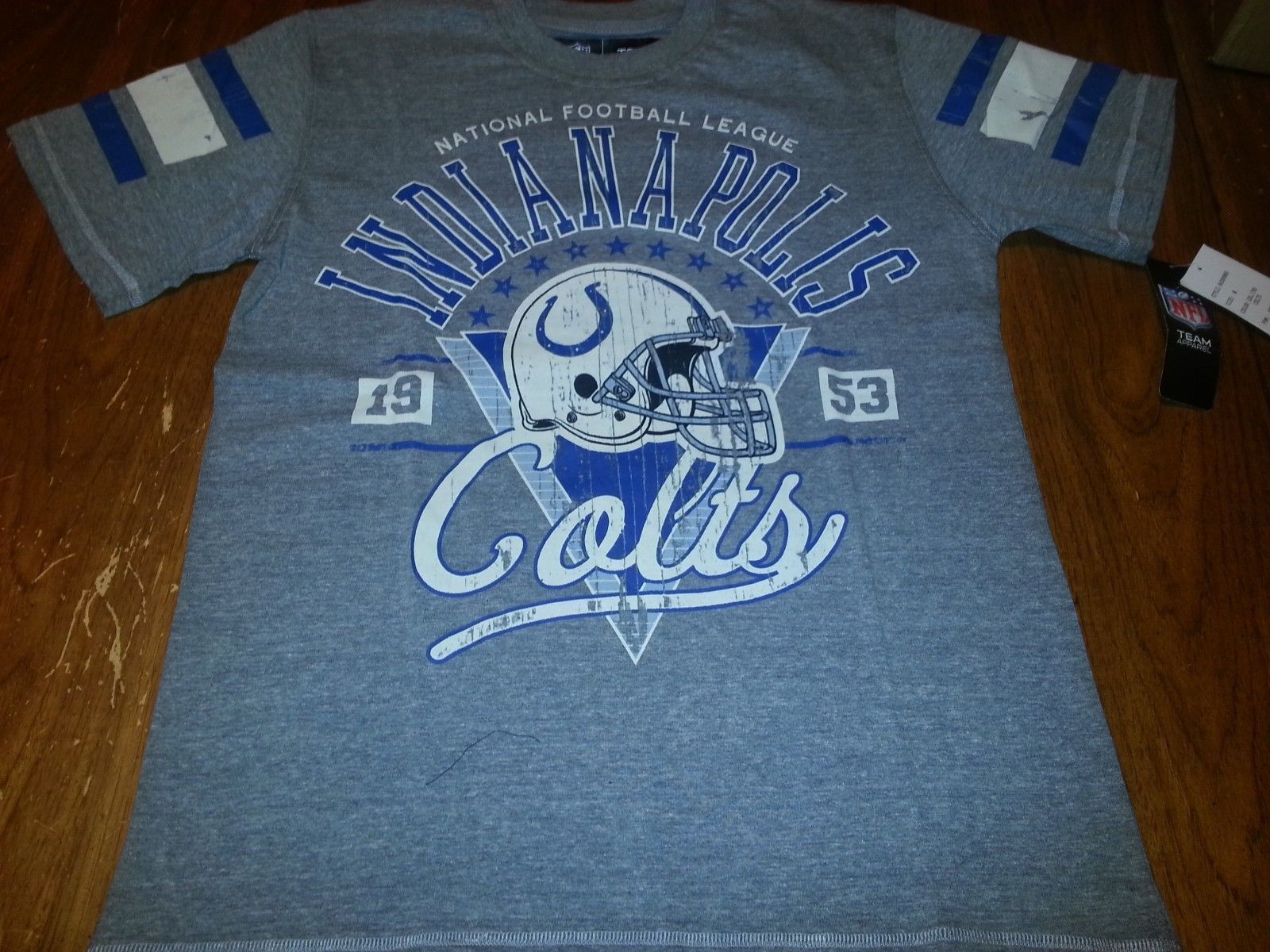 NWT Boys Indianapolis Colts Black Short Sleeve Performance T-Shirt