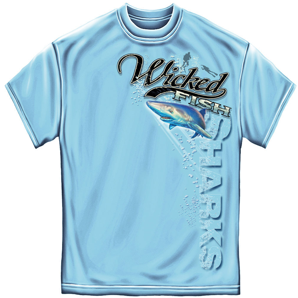 New SHARK SHARKS SHARK WEEK FISHING T SHIRT TShirts, Tank Tops