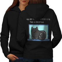 Pay Me Attention Sweatshirt Hoody Funny Cat Women Hoodie Back - $21.99+