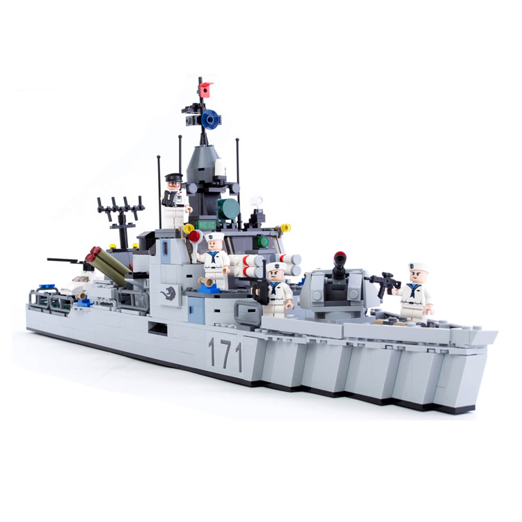 lego navy destroyer ship