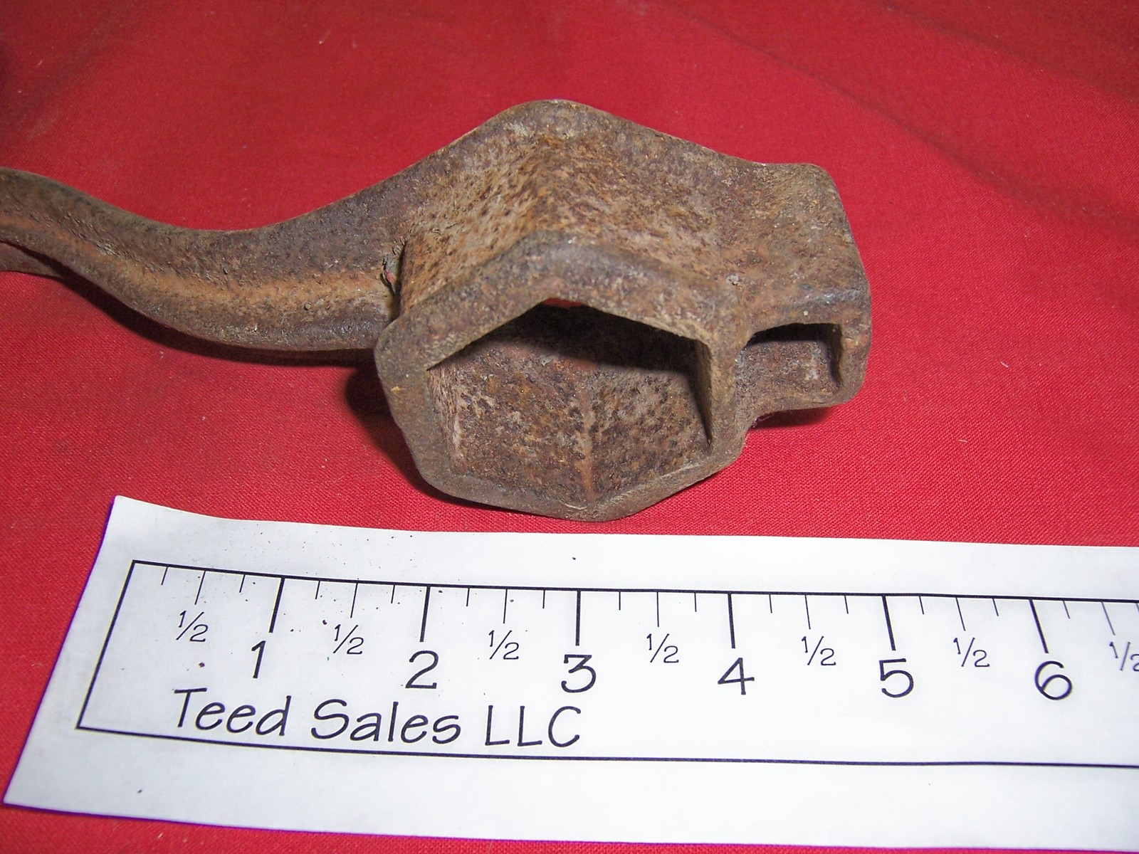 Vintage Cast Iron Machine Crank Handle - Other