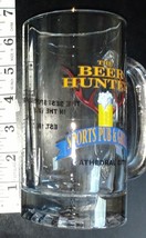 Beer Hunter Sports Pub &amp; Grill Glass Beer Mug Stein Vintage Advertising - $19.99