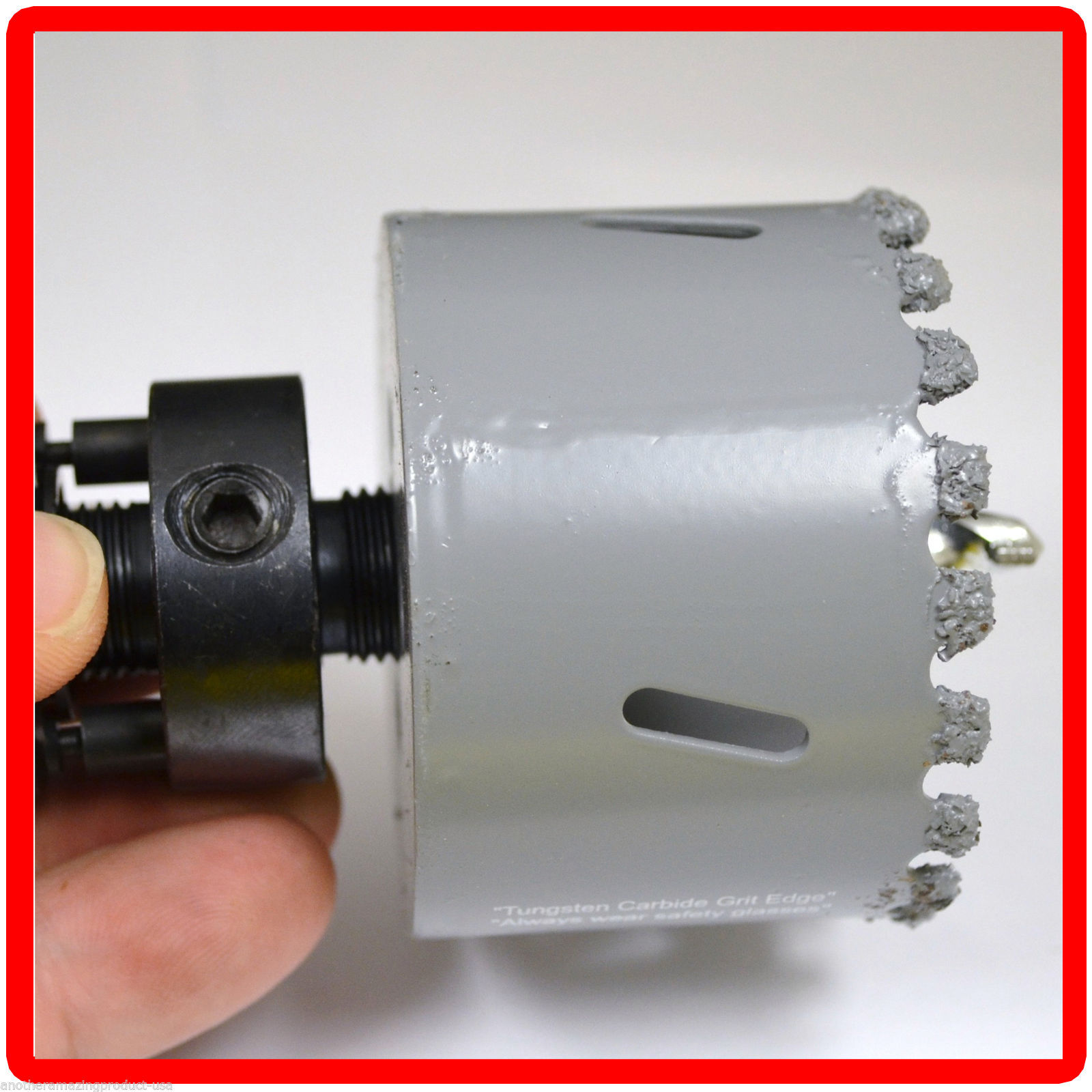 Hole Saw Adapter for Holesaws over 1 1/8" Free Hex Key TCT Pilot fits 1