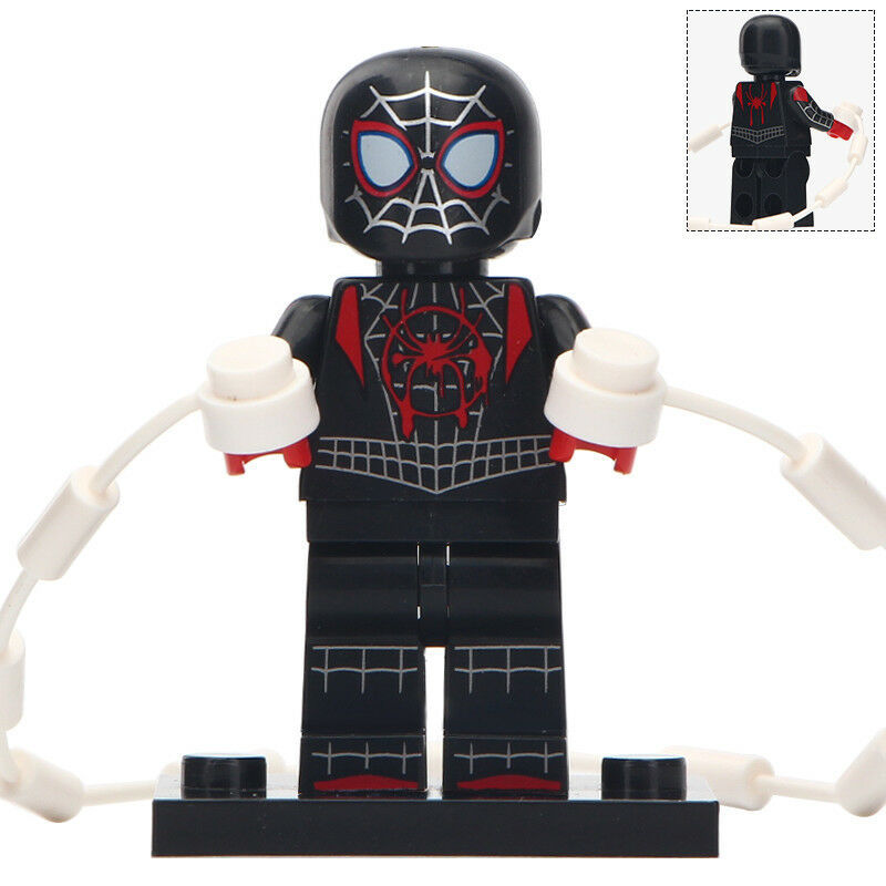 spiderman miles morales lego figure