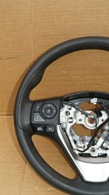 14-16 Toyota Corolla SRS Steering Wheel W/ BT Tel Radio Cruise Controls image 2