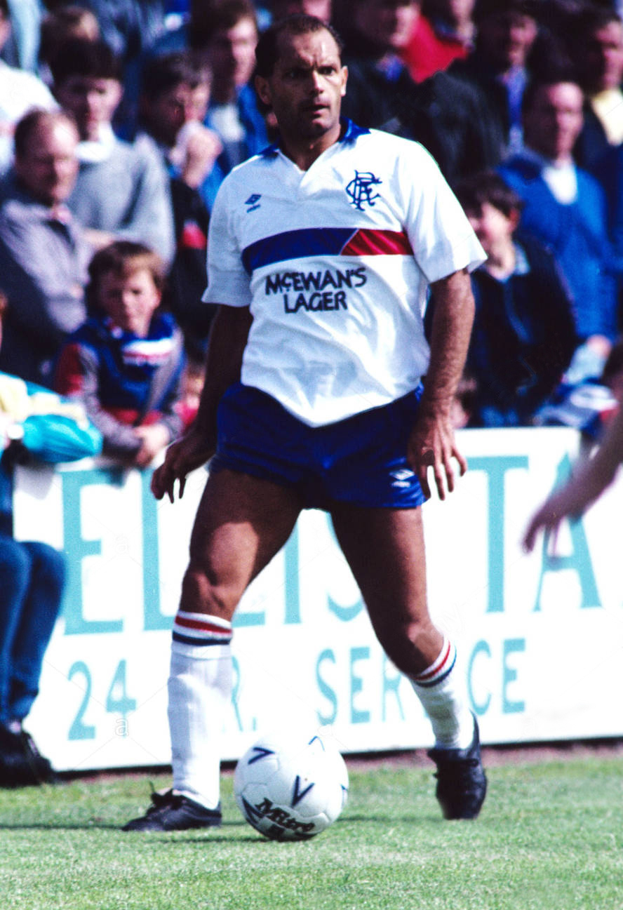 RANGERS 1985 AWAY RETRO FOOTBALL SHIRT - Shirts