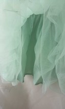 Mint Green Flower girl Tutu Skirts Girl Mini Skirts Baby Tutus- Elastic Waist image 3