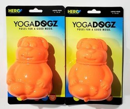 2 Pack Yogadogz Poses For A Good Mood Lotus 25-75lb Dog Toy