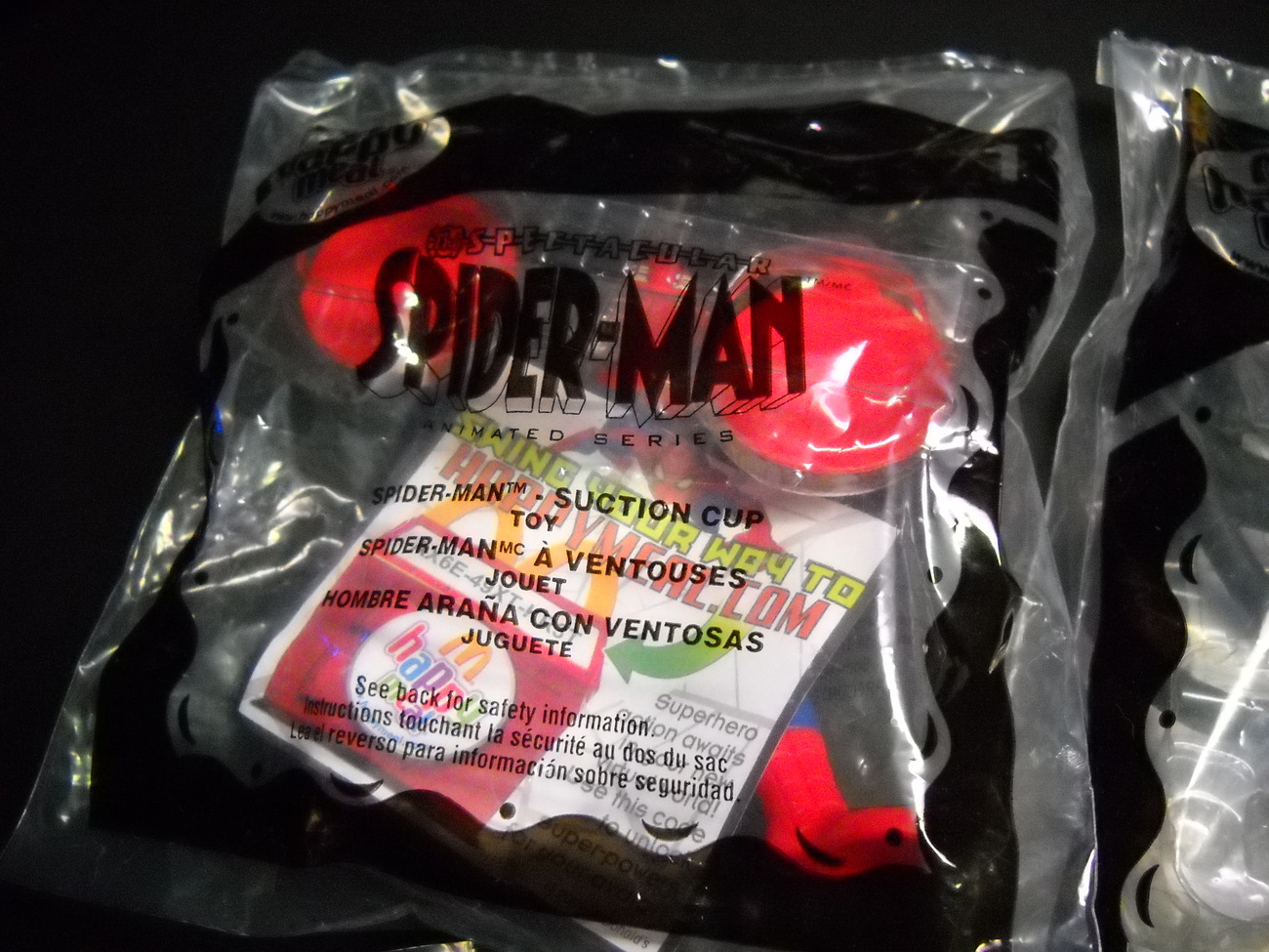 spectacular spider man burger king toys