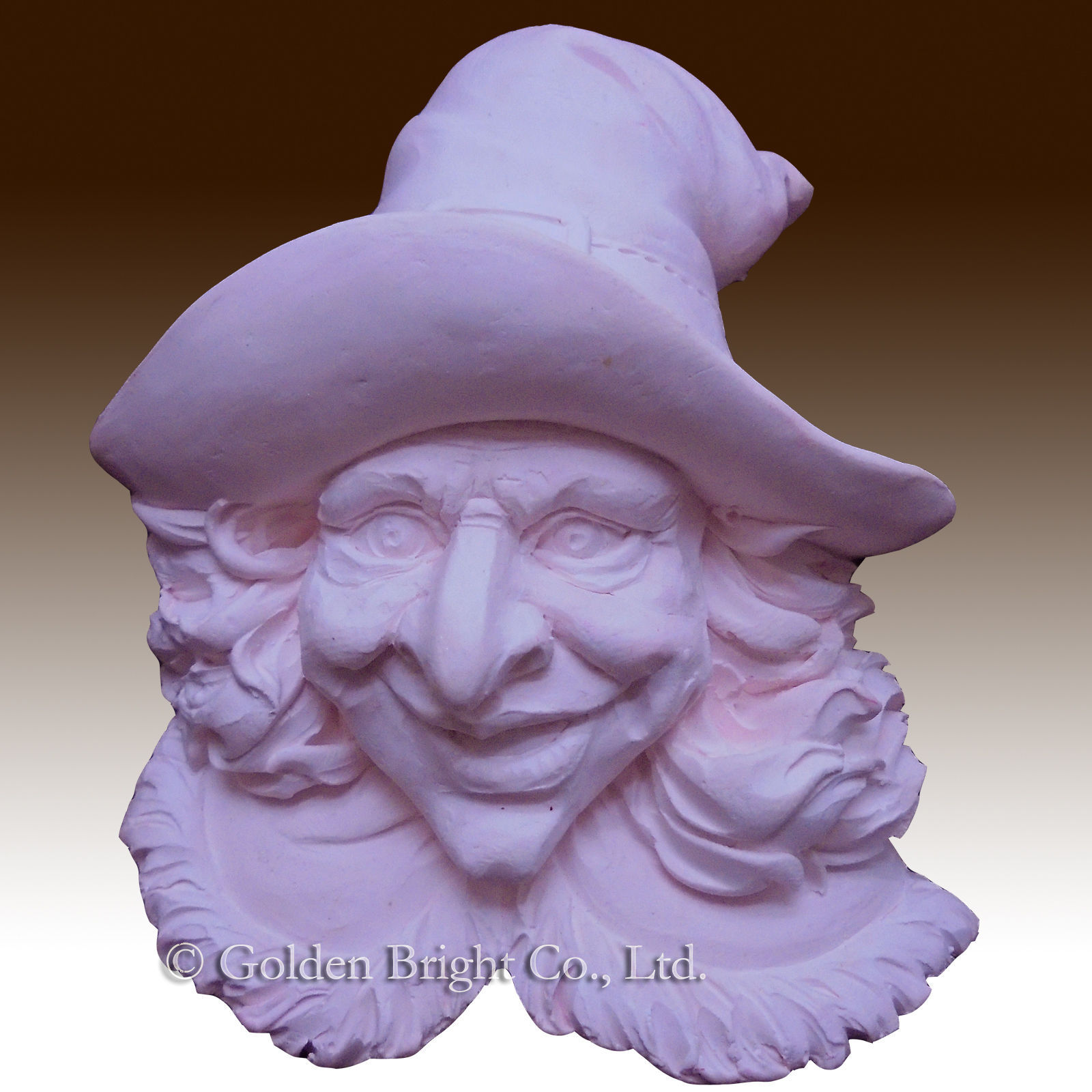 2D Silicone Soap/Clay Mold-Witch Portrait No 2- buy from original designer
