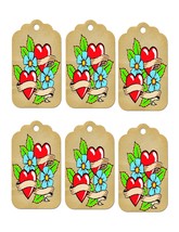 Brown heart tags1 thumb200