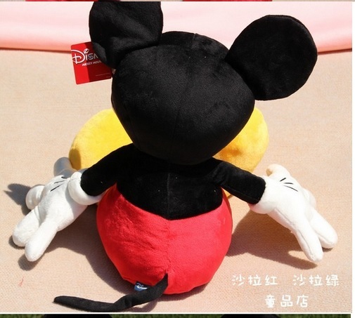 mickey mouse and minnie mouse stuffed animals