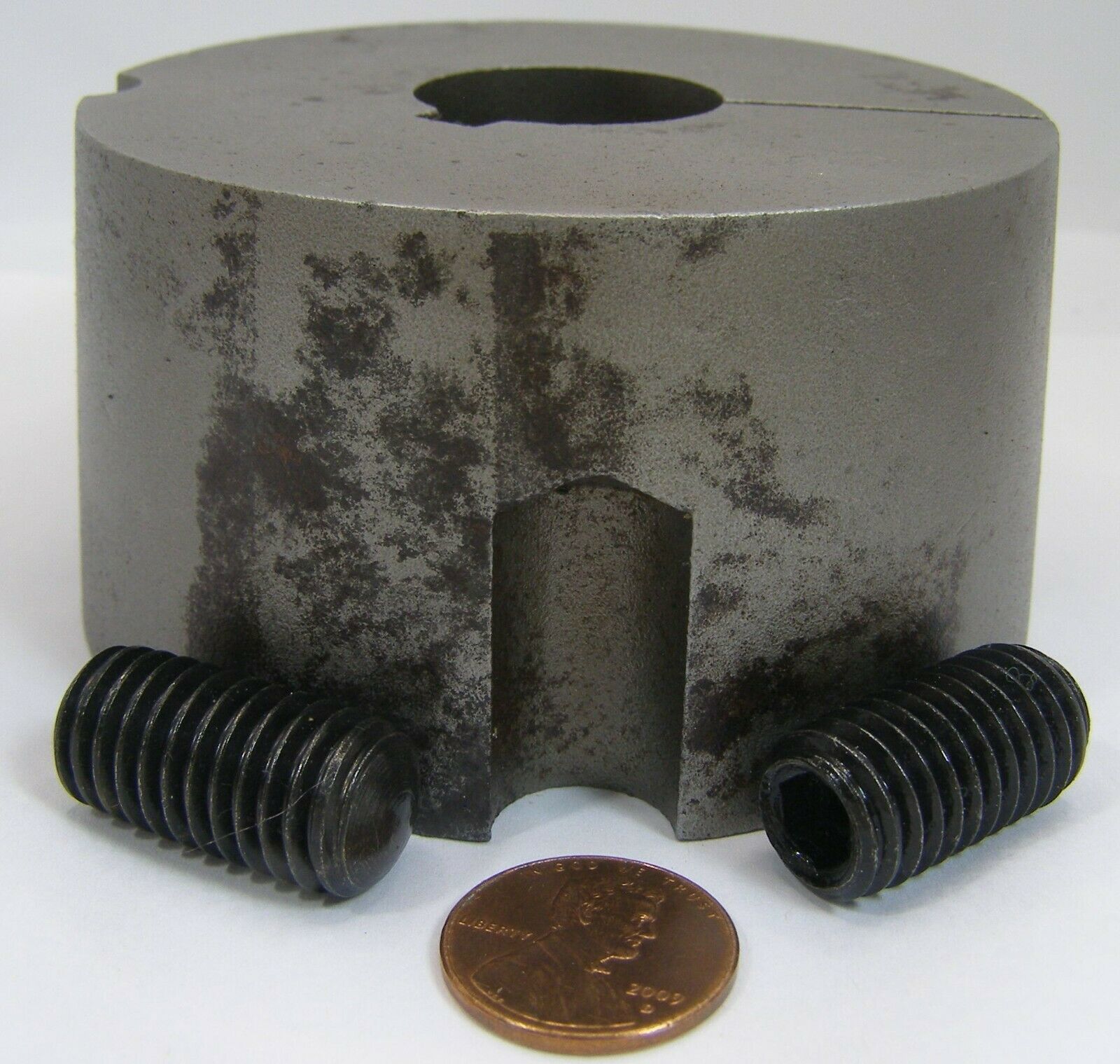 Martin Taper Lock Bushing 1" 2517 Old Stock Rust Spots 2 screws