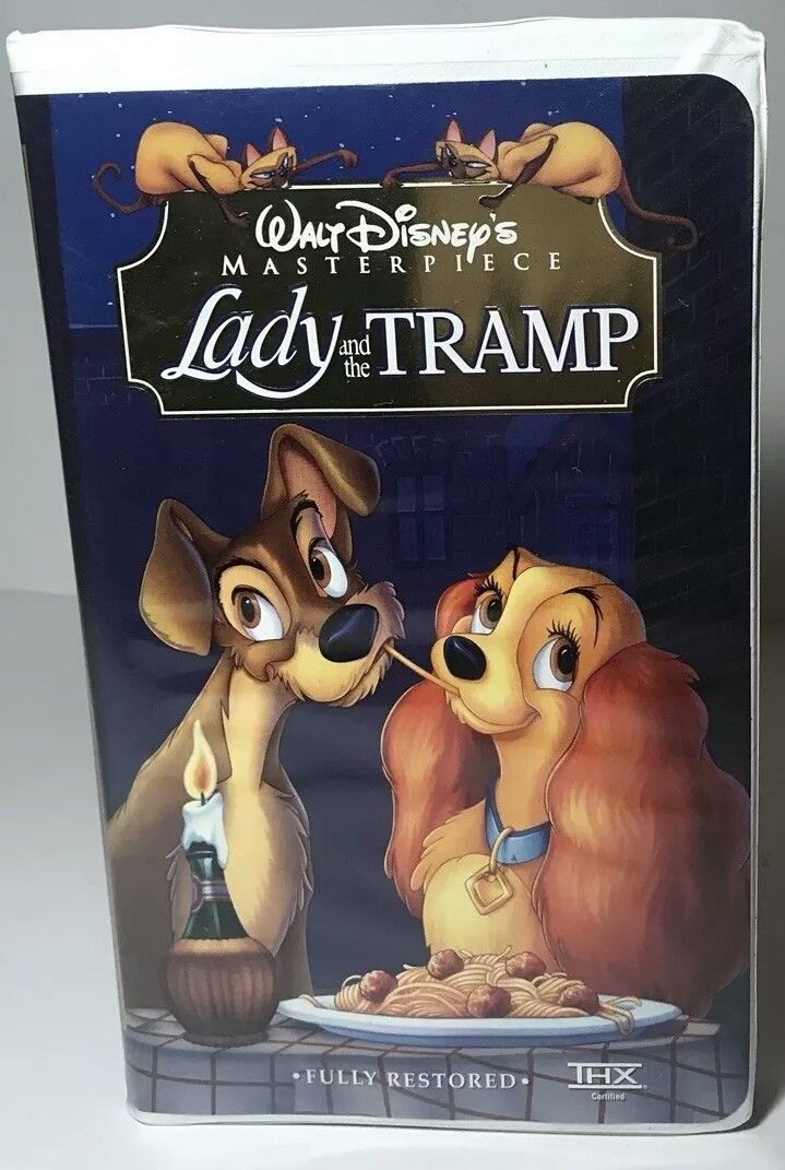 Walt Disneys Masterpiece Collection Lady And The Tramp Vhs14673 Vhs Tapes 