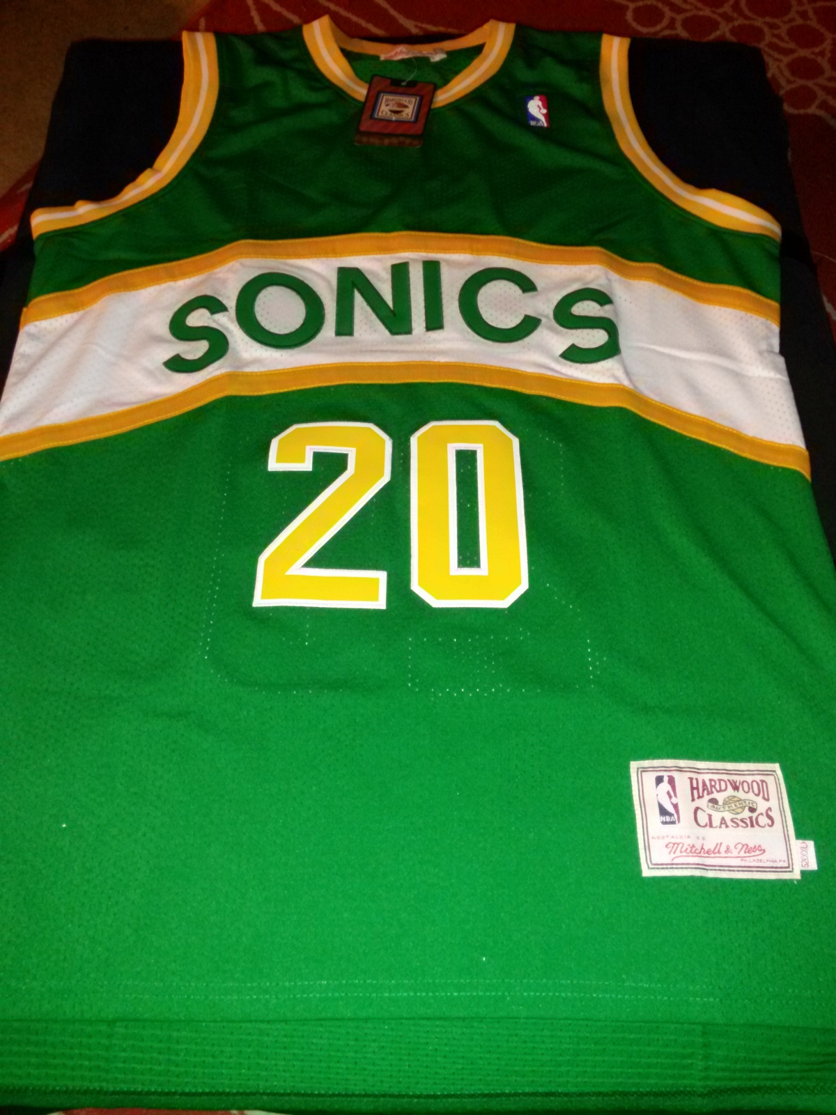 gary payton sonics shirt