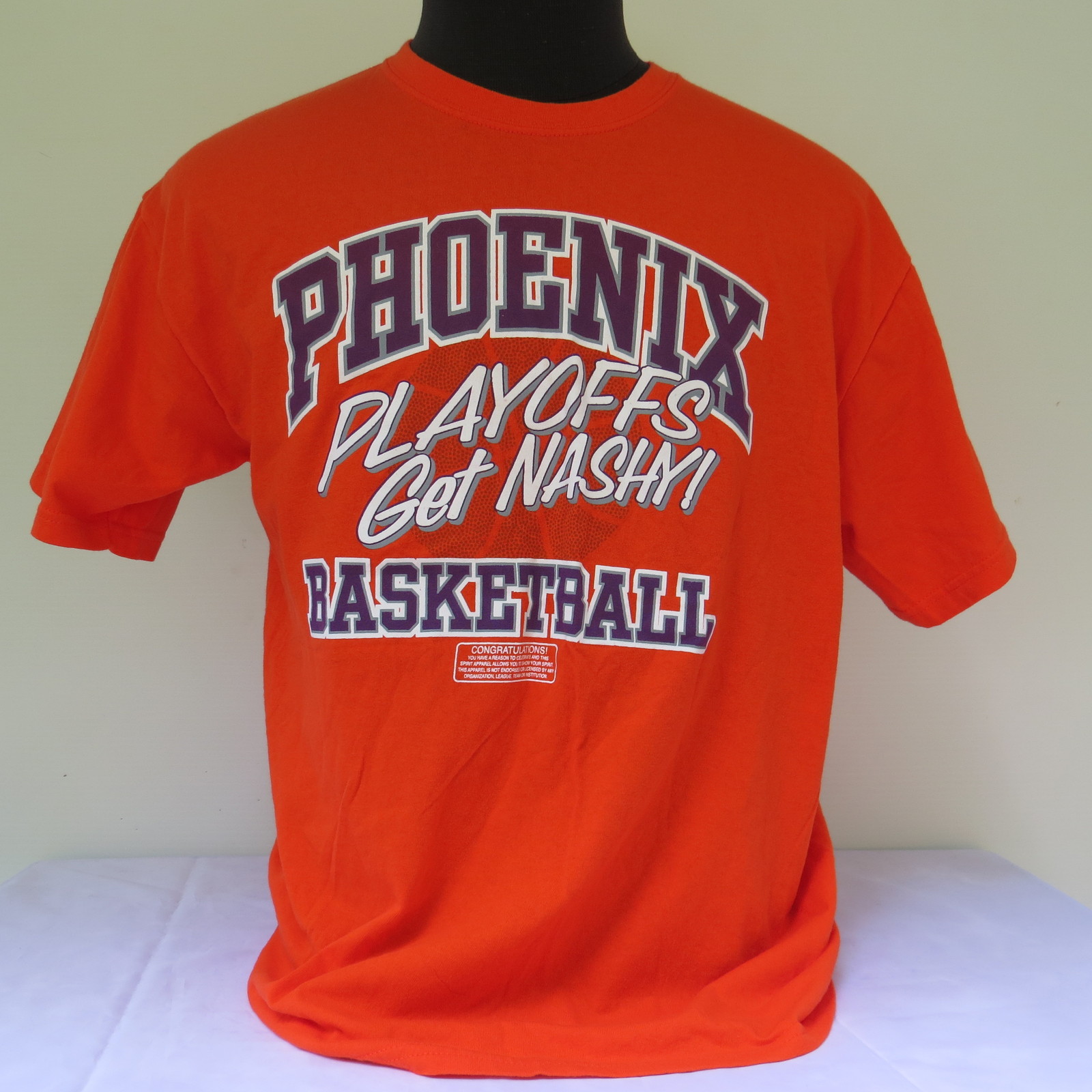Phoenix Suns Playoff Promo Shirt - Get (Steve) Nashy - Men's Large !!  - $42.00