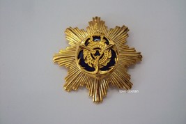 Command and Staff Royal Thai Navy Force Metal Badge Insignia Militaria RTN Rare - $41.90