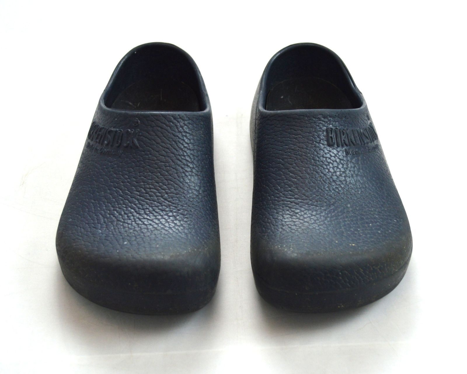 BIRKENSTOCK GERMANY Thick Blue Rubber Occupational Waterproof Clog ...