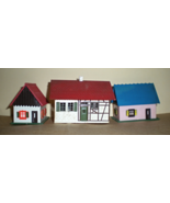 HO Trains Plasticville Structures - 3 Houses - $9.00