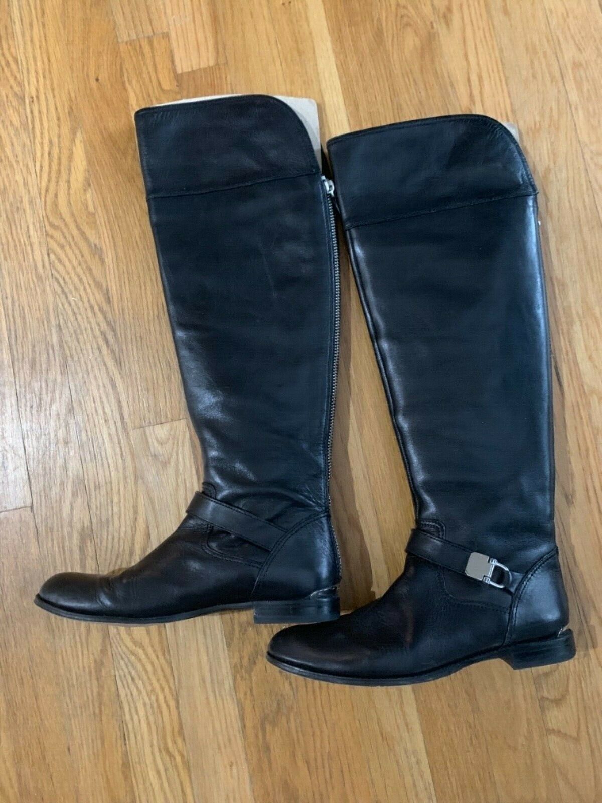 coach tall black boots